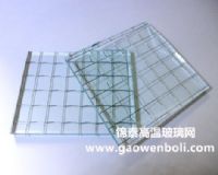 夾絲防爆玻璃，夾鋼化透明玻璃